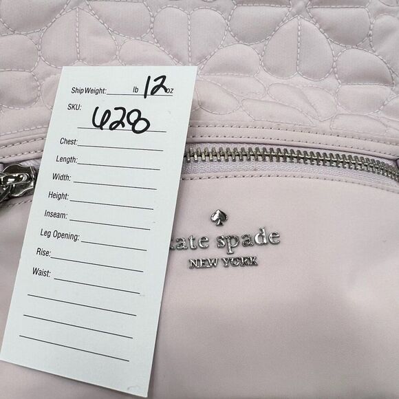 Kate Spade New York Quilted Flower Mini Backpack In Light Pink With Adjustable S main image 12